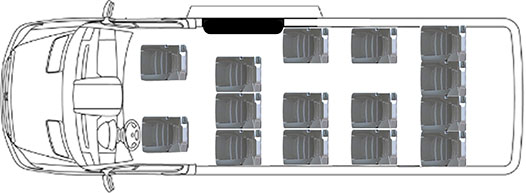 15 Passenger Van California Motor Home Rentals